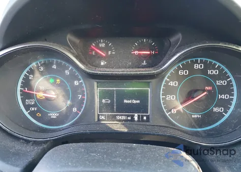 2016 Chevrolet Cruze Lt Auto from USA, damaged, VIN 1G1BE5SM9G7234509